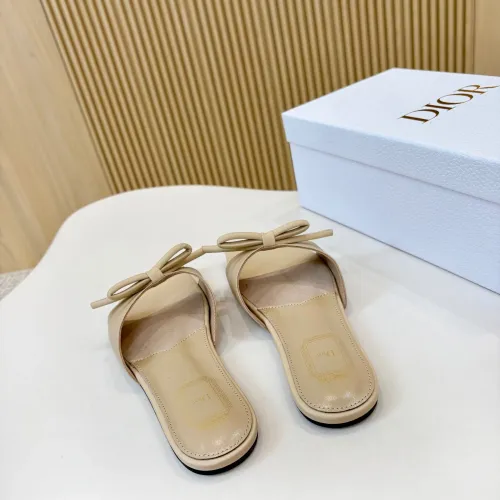 Cheap Christian Dior Slippers For Women #1432648 Replica Wholesale [$82.00 USD] [ITEM#1432648] on Replica Christian Dior Slippers