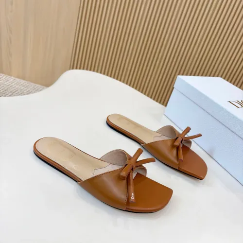 Cheap Christian Dior Slippers For Women #1432656 Replica Wholesale [$82.00 USD] [ITEM#1432656] on Replica Christian Dior Slippers