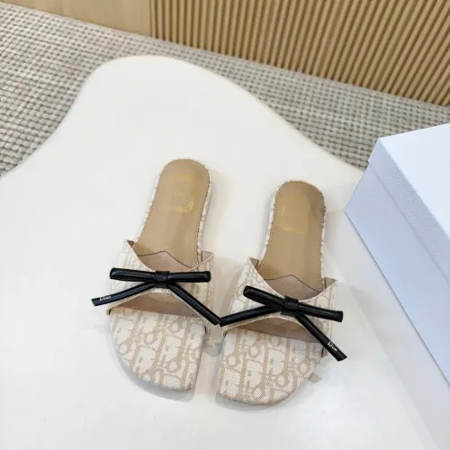 Cheap Christian Dior Slippers For Women #1432660 Replica Wholesale [$82.00 USD] [ITEM#1432660] on Replica Christian Dior Slippers