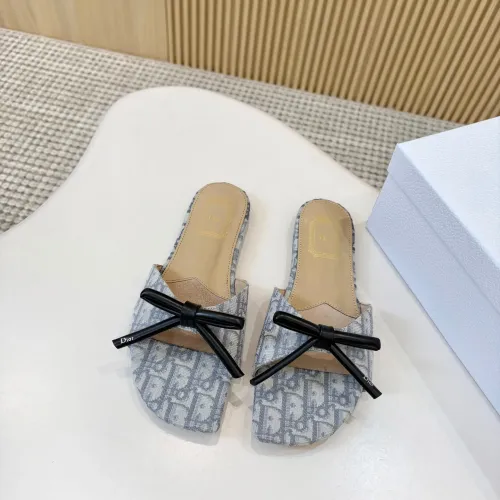 Cheap Christian Dior Slippers For Women #1432661 Replica Wholesale [$82.00 USD] [ITEM#1432661] on Replica Christian Dior Slippers