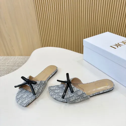 Cheap Christian Dior Slippers For Women #1432661 Replica Wholesale [$82.00 USD] [ITEM#1432661] on Replica Christian Dior Slippers