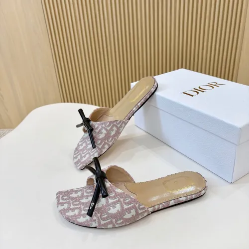 Cheap Christian Dior Slippers For Women #1432663 Replica Wholesale [$82.00 USD] [ITEM#1432663] on Replica Christian Dior Slippers