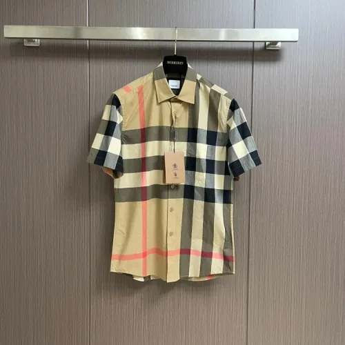 Burberry Shirts Short Sleeved For Men #1432664