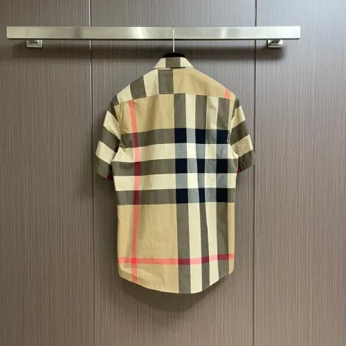Cheap Burberry Shirts Short Sleeved For Men #1432664 Replica Wholesale [$56.00 USD] [ITEM#1432664] on Replica Burberry Shirts
