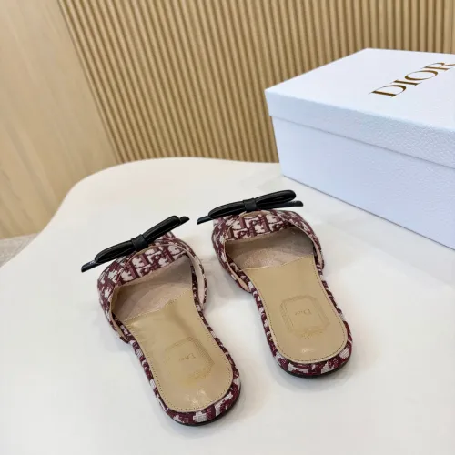 Cheap Christian Dior Slippers For Women #1432665 Replica Wholesale [$82.00 USD] [ITEM#1432665] on Replica Christian Dior Slippers