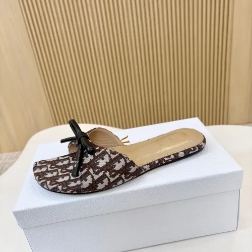 Cheap Christian Dior Slippers For Women #1432667 Replica Wholesale [$82.00 USD] [ITEM#1432667] on Replica Christian Dior Slippers