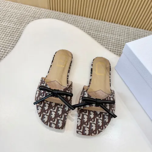 Cheap Christian Dior Slippers For Women #1432667 Replica Wholesale [$82.00 USD] [ITEM#1432667] on Replica Christian Dior Slippers