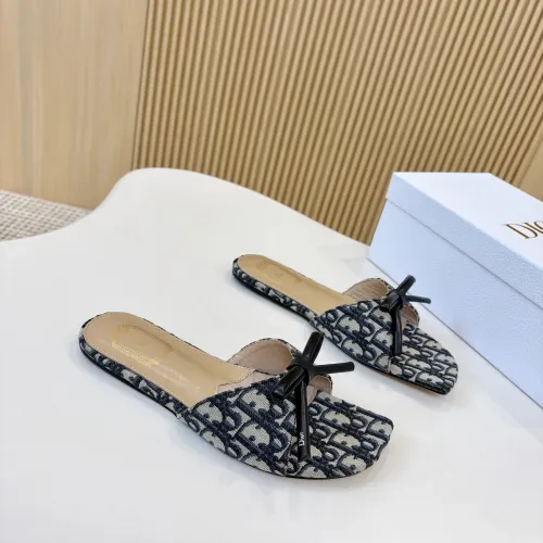 Cheap Christian Dior Slippers For Women #1432668 Replica Wholesale [$82.00 USD] [ITEM#1432668] on Replica Christian Dior Slippers