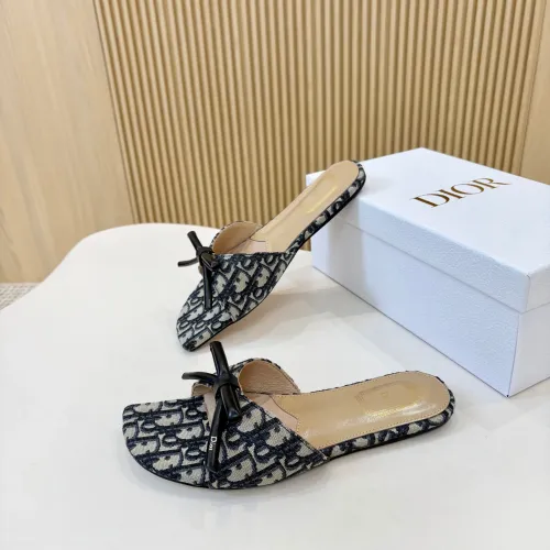 Cheap Christian Dior Slippers For Women #1432668 Replica Wholesale [$82.00 USD] [ITEM#1432668] on Replica Christian Dior Slippers