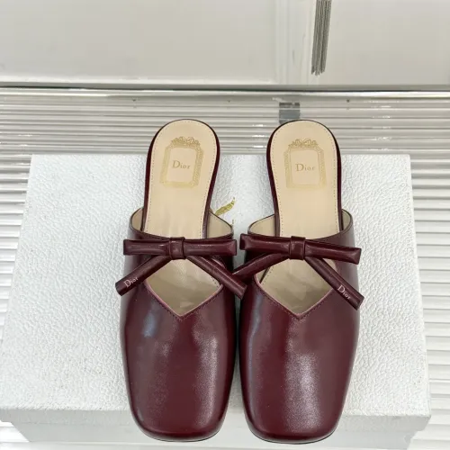 Cheap Christian Dior Slippers For Women #1432720 Replica Wholesale [$102.00 USD] [ITEM#1432720] on Replica Christian Dior Slippers