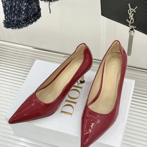Cheap Christian Dior High-Heeled Shoes For Women #1432729 Replica Wholesale [$112.00 USD] [ITEM#1432729] on Replica Christian Dior High-Heeled Shoes