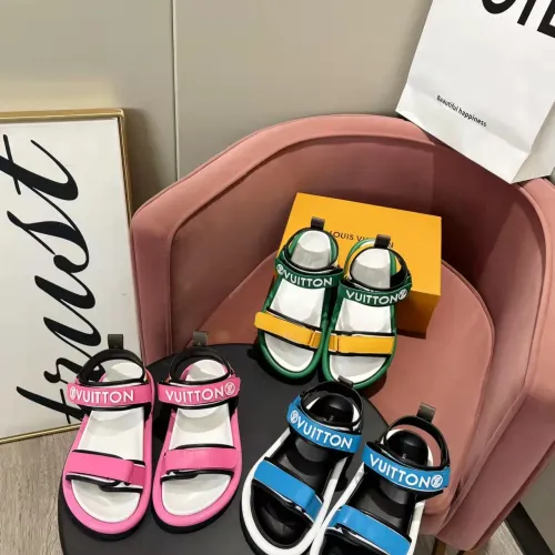 Cheap Louis Vuitton Sandal For Women #1432740 Replica Wholesale [$88.00 USD] [ITEM#1432740] on Replica Louis Vuitton Sandal