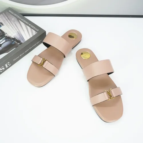 Cheap Yves Saint Laurent YSL Slippers For Women #1432758 Replica Wholesale [$88.00 USD] [ITEM#1432758] on Replica Yves Saint Laurent YSL Slippers