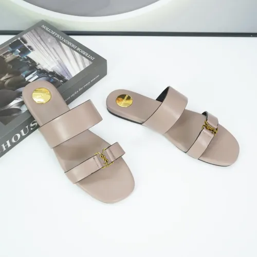 Cheap Yves Saint Laurent YSL Slippers For Women #1432759 Replica Wholesale [$88.00 USD] [ITEM#1432759] on Replica Yves Saint Laurent YSL Slippers