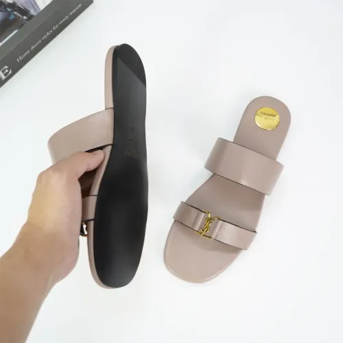 Cheap Yves Saint Laurent YSL Slippers For Women #1432759 Replica Wholesale [$88.00 USD] [ITEM#1432759] on Replica Yves Saint Laurent YSL Slippers
