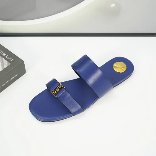 Cheap Yves Saint Laurent YSL Slippers For Women #1432765 Replica Wholesale [$88.00 USD] [ITEM#1432765] on Replica Yves Saint Laurent YSL Slippers