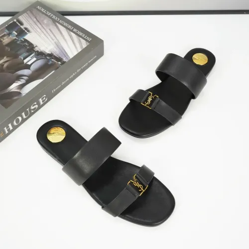 Cheap Yves Saint Laurent YSL Slippers For Women #1432766 Replica Wholesale [$88.00 USD] [ITEM#1432766] on Replica Yves Saint Laurent YSL Slippers