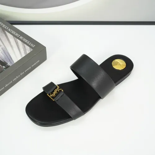 Cheap Yves Saint Laurent YSL Slippers For Women #1432766 Replica Wholesale [$88.00 USD] [ITEM#1432766] on Replica Yves Saint Laurent YSL Slippers