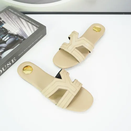 Cheap Yves Saint Laurent YSL Slippers For Women #1432767 Replica Wholesale [$96.00 USD] [ITEM#1432767] on Replica Yves Saint Laurent YSL Slippers