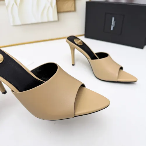 Cheap Yves Saint Laurent YSL Slippers For Women #1432778 Replica Wholesale [$88.00 USD] [ITEM#1432778] on Replica Yves Saint Laurent YSL Slippers
