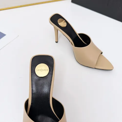 Cheap Yves Saint Laurent YSL Slippers For Women #1432778 Replica Wholesale [$88.00 USD] [ITEM#1432778] on Replica Yves Saint Laurent YSL Slippers