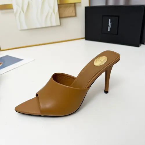 Cheap Yves Saint Laurent YSL Slippers For Women #1432779 Replica Wholesale [$88.00 USD] [ITEM#1432779] on Replica Yves Saint Laurent YSL Slippers