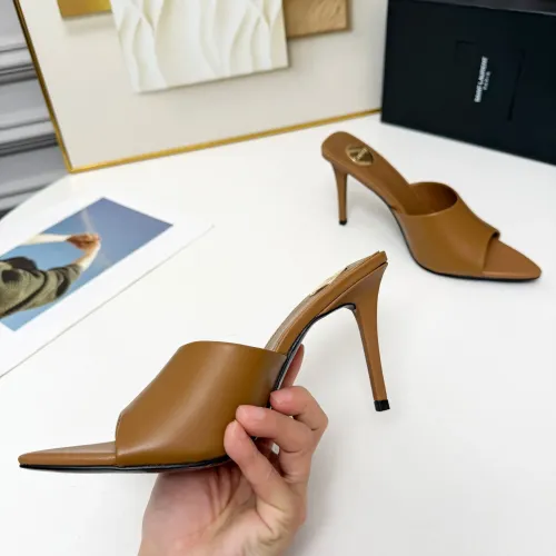 Cheap Yves Saint Laurent YSL Slippers For Women #1432779 Replica Wholesale [$88.00 USD] [ITEM#1432779] on Replica Yves Saint Laurent YSL Slippers