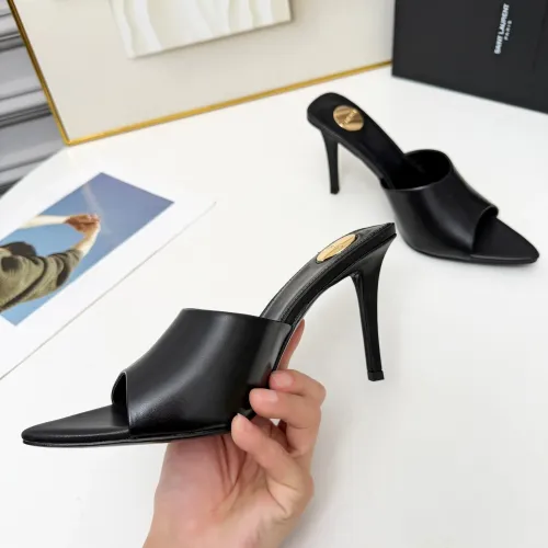 Cheap Yves Saint Laurent YSL Slippers For Women #1432781 Replica Wholesale [$88.00 USD] [ITEM#1432781] on Replica Yves Saint Laurent YSL Slippers