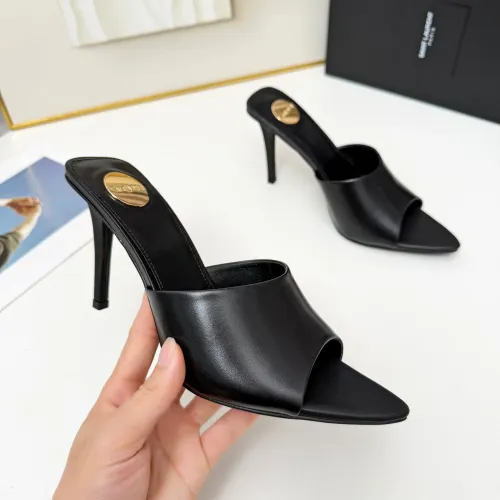 Cheap Yves Saint Laurent YSL Slippers For Women #1432781 Replica Wholesale [$88.00 USD] [ITEM#1432781] on Replica Yves Saint Laurent YSL Slippers