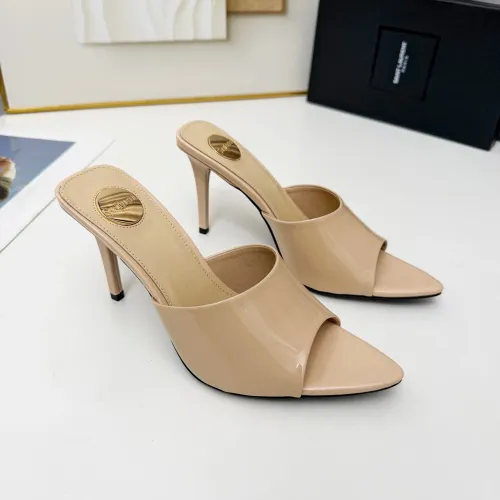 Cheap Yves Saint Laurent YSL Slippers For Women #1432783 Replica Wholesale [$88.00 USD] [ITEM#1432783] on Replica Yves Saint Laurent YSL Slippers