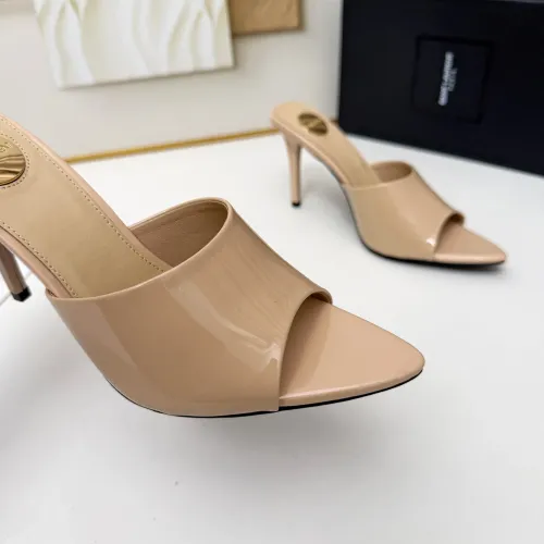 Cheap Yves Saint Laurent YSL Slippers For Women #1432783 Replica Wholesale [$88.00 USD] [ITEM#1432783] on Replica Yves Saint Laurent YSL Slippers