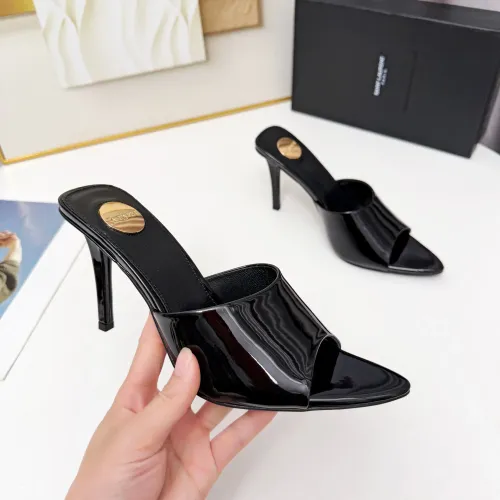 Cheap Yves Saint Laurent YSL Slippers For Women #1432785 Replica Wholesale [$88.00 USD] [ITEM#1432785] on Replica Yves Saint Laurent YSL Slippers