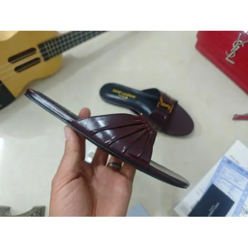 Cheap Yves Saint Laurent YSL Slippers For Women #1432795 Replica Wholesale [$98.00 USD] [ITEM#1432795] on Replica Yves Saint Laurent YSL Slippers