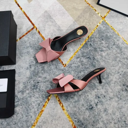 Cheap Yves Saint Laurent YSL Slippers For Women #1432802 Replica Wholesale [$112.00 USD] [ITEM#1432802] on Replica Yves Saint Laurent YSL Slippers