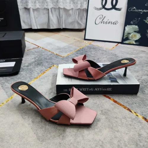 Cheap Yves Saint Laurent YSL Slippers For Women #1432802 Replica Wholesale [$112.00 USD] [ITEM#1432802] on Replica Yves Saint Laurent YSL Slippers