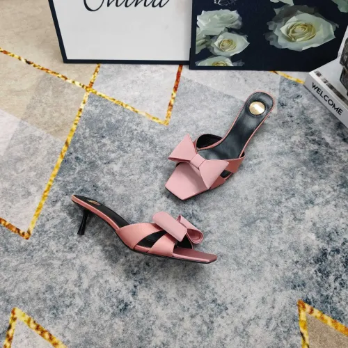 Cheap Yves Saint Laurent YSL Slippers For Women #1432802 Replica Wholesale [$112.00 USD] [ITEM#1432802] on Replica Yves Saint Laurent YSL Slippers
