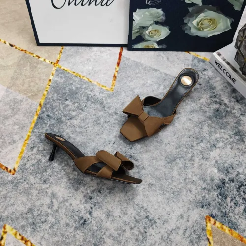 Cheap Yves Saint Laurent YSL Slippers For Women #1432805 Replica Wholesale [$112.00 USD] [ITEM#1432805] on Replica Yves Saint Laurent YSL Slippers