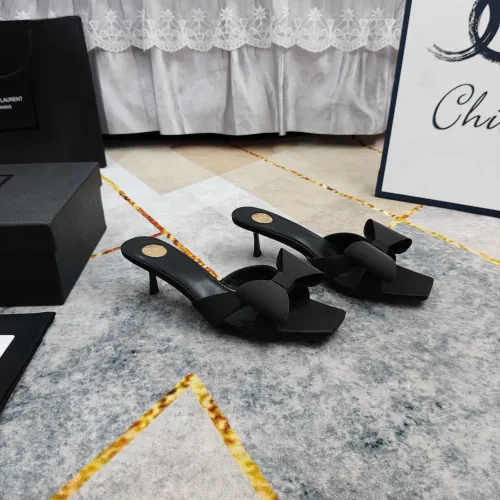 Cheap Yves Saint Laurent YSL Slippers For Women #1432807 Replica Wholesale [$112.00 USD] [ITEM#1432807] on Replica Yves Saint Laurent YSL Slippers