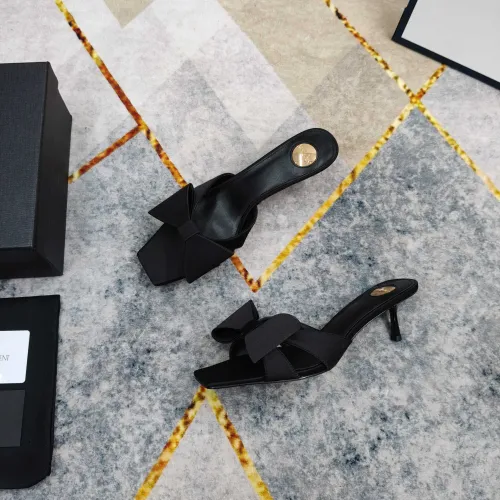 Cheap Yves Saint Laurent YSL Slippers For Women #1432807 Replica Wholesale [$112.00 USD] [ITEM#1432807] on Replica Yves Saint Laurent YSL Slippers