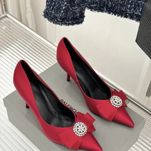 Cheap Balenciaga High-Heeled Shoes For Women #1432824 Replica Wholesale [$112.00 USD] [ITEM#1432824] on Replica Balenciaga High-Heeled Shoes