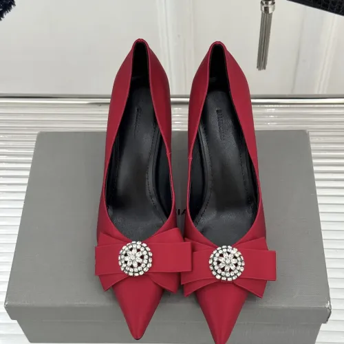 Cheap Balenciaga High-Heeled Shoes For Women #1432824 Replica Wholesale [$112.00 USD] [ITEM#1432824] on Replica Balenciaga High-Heeled Shoes