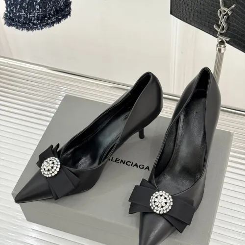 Cheap Balenciaga High-Heeled Shoes For Women #1432827 Replica Wholesale [$112.00 USD] [ITEM#1432827] on Replica Balenciaga High-Heeled Shoes