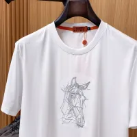 Cheap Hermes T-Shirts Short Sleeved For Men #1422464 Replica Wholesale [$45.00 USD] [ITEM#1422464] on Replica Hermes T-Shirts