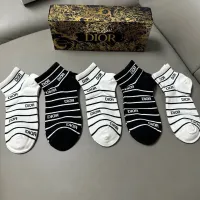 Cheap Christian Dior Socks For Women #1422573 Replica Wholesale [$25.00 USD] [ITEM#1422573] on Replica Christian Dior Socks