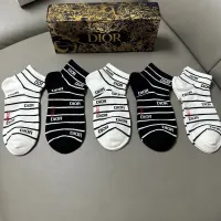 Cheap Christian Dior Socks For Women #1422573 Replica Wholesale [$25.00 USD] [ITEM#1422573] on Replica Christian Dior Socks
