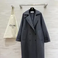 Cheap Celine Coats Long Sleeved For Women #1422581 Replica Wholesale [$230.00 USD] [ITEM#1422581] on Replica Celine Coats
