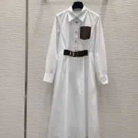 Cheap Louis Vuitton LV Dresses Long Sleeved For Women #1422600 Replica Wholesale [$80.00 USD] [ITEM#1422600] on Replica Louis Vuitton LV Dresses