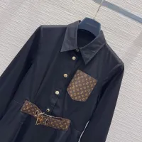 Cheap Louis Vuitton LV Dresses Long Sleeved For Women #1422601 Replica Wholesale [$80.00 USD] [ITEM#1422601] on Replica Louis Vuitton LV Dresses
