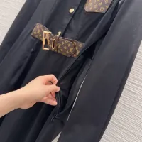 Cheap Louis Vuitton LV Dresses Long Sleeved For Women #1422601 Replica Wholesale [$80.00 USD] [ITEM#1422601] on Replica Louis Vuitton LV Dresses