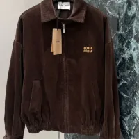 Cheap MIU MIU Jackets Long Sleeved For Women #1422606 Replica Wholesale [$140.00 USD] [ITEM#1422606] on Replica MIU MIU Jackets